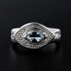 Stříbrný prsten 14284 obraz