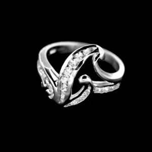 Stříbrný prsten 14981 obraz