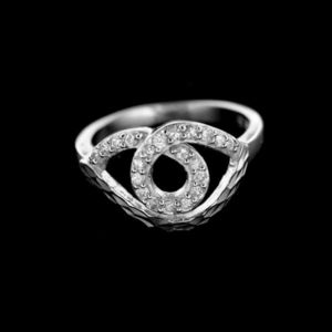Stříbrný prsten 14984 obraz