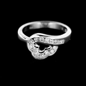Stříbrný prsten 15020 obraz