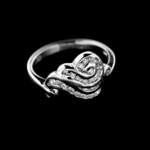 Stříbrný prsten 15021 obraz