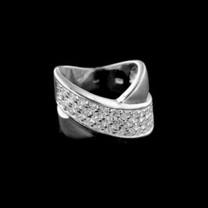 Stříbrný prsten 15193 obraz