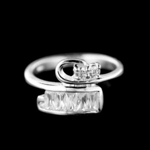 Stříbrný prsten 15389 obraz