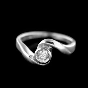 Stříbrný prsten 15413 obraz