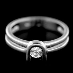 Stříbrný prsten 15422 obraz
