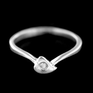 Stříbrný prsten 15423 obraz
