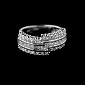 Stříbrný prsten 34326 obraz