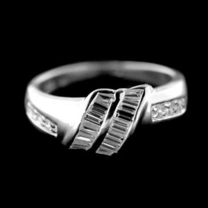 Stříbrný prsten 34346 obraz