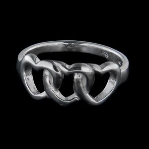 Stříbrný prsten 36071 obraz