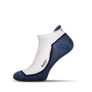 Bílo - modré pánske ponožky obraz