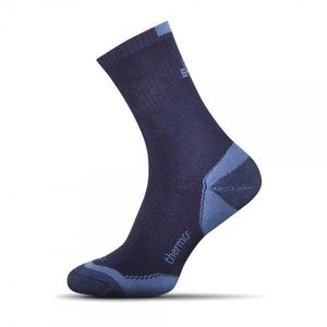 Termo bavlněné ponožky tmavě modré obraz