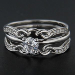 Stříbrný prsten 49581 obraz