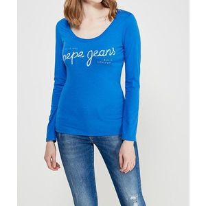 Pepe Jeans dámské modré tričko Vera obraz