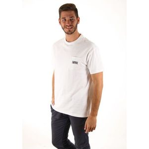 Tommy Hilfiger pánské bílé tričko Pocket obraz