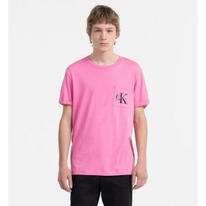 Calvin Klein pánské růžové tričko obraz