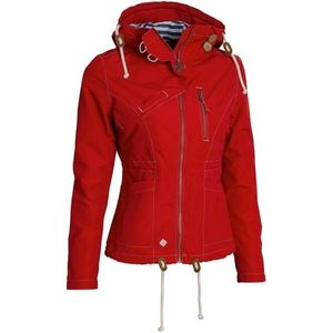 WOOX Větrovka Drizzle Jacket Ladies´ Red obraz