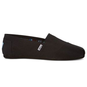 Toms Alpargatas Classic Black-9.5 černé 10002931-9.5 obraz