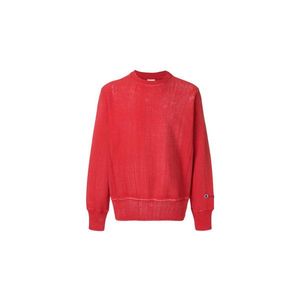 Champion Reverse Weave Crewneck Sweatshirt-L červené 211680-RS033-L obraz