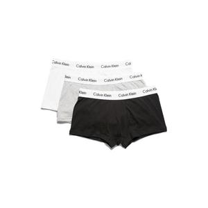 Calvin Klein Boxerky Premium 3 balení - černá, bílá, šedá Velikost: S obraz