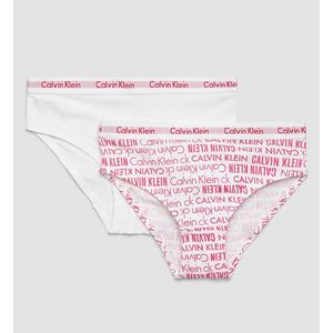 PRO DĚTI! Calvin Klein 2 balení Girls Bikini - Logomania Velikost: XXL obraz