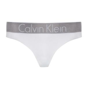 Calvin Klein Customized Stretch Tanga - bílá Velikost: XS obraz