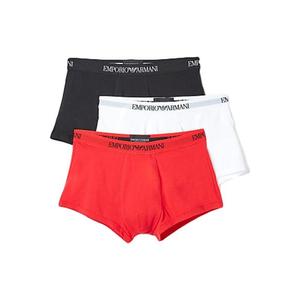 Emporio Armani Underwear Emporio Armani Boxerky 3-balení - bílá, červená, černá Velikost: S obraz