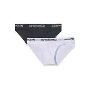 Emporio Armani Underwear Emporio Armani Kalhotky 2-balení - bílá/černá Velikost: L obraz