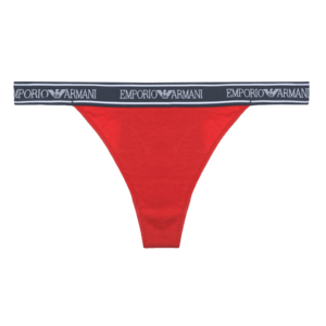 Emporio Armani Underwear Emporio Armani LogoBand tanga - červená Velikost: L obraz