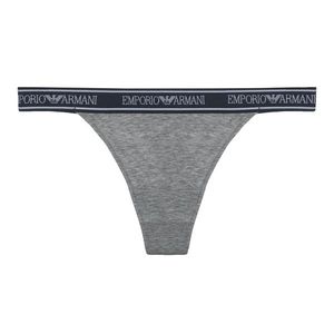 Emporio Armani Underwear Emporio Armani LogoBand tanga - šedá Velikost: L obraz