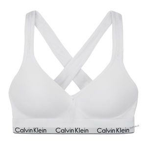 Calvin Klein bílá podprsenka Lift obraz