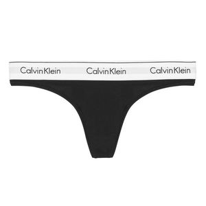 Calvin Klein Modern Cotton Tanga - černá Velikost: XS obraz