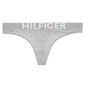 Tommy Hilfiger Bold tanga - šedá Velikost: XS obraz