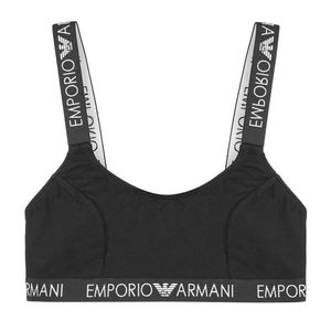 Emporio Armani Underwear Emporio Armani Logoband Bralette Podprsenka - černá Velikost: S obraz