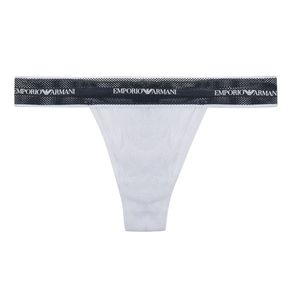 Emporio Armani Underwear Emporio Armani Sporty Lace tanga- bílá Velikost: L obraz