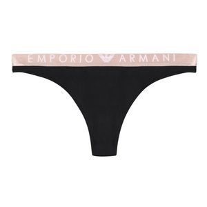 Emporio Armani Underwear Emporio Armani Training Visibility tanga - black/gold Velikost: L obraz