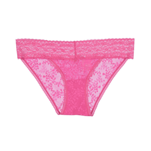 Calvin Klein Bare Lace kalhotky - pink Velikost: S obraz