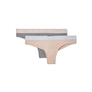 Emporio Armani Underwear EXCLUSIVE! Emporio Armani Brazilky 2-balení - light pink/grey Velikost: XS obraz