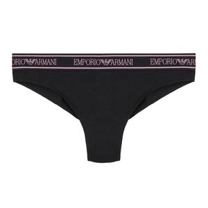 Emporio Armani Underwear Emporio Armani Logoband brazilky - černá/růžová Velikost: XS obraz