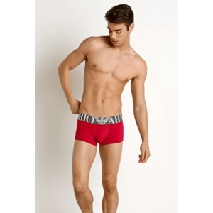 Emporio Armani Underwear Emporio Armani Boxerky mega Logo - červená Velikost: S obraz