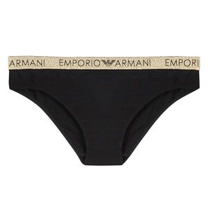 Emporio Armani Underwear Emporio Armani HolyCotton kalhotky - černé Velikost: XS obraz