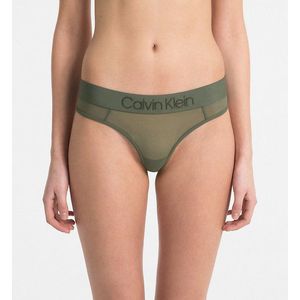 Calvin Klein Tonal Logo tanga - zelená Velikost: XS obraz