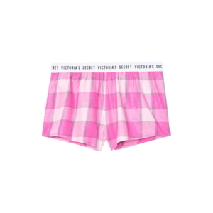 Victoria's Secret flanel šortky - pink plaid Velikost: XS obraz