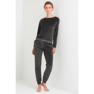 Calvin Klein Semišová Modern Cotton Mikina - washed black Velikost: XS obraz