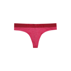 Tommy Hilfiger Super Soft tanga - claret red Velikost: XS obraz