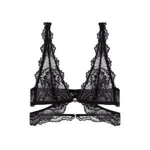 Emporio Armani Underwear Emporio Armani Eternal Lace Podprsenka - black Velikost: L obraz