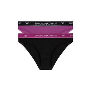 Emporio Armani Underwear Emporio Armani LogoBand kalhotky 2-balení - black/vivid purple Velikost: L obraz