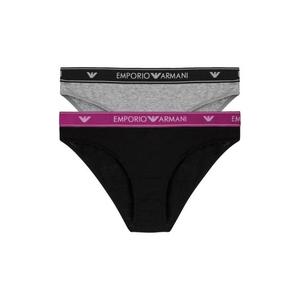 Emporio Armani Underwear Emporio Armani LogoBand kalhotky 2-balení - black/grey Velikost: XS obraz