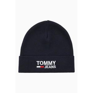 Tommy Hilfiger Tommy Jeans Unisex Beanie - tmavě modrá Velikost: OS obraz