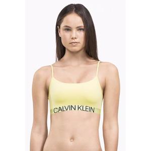 Calvin Klein Statement oboustranná braletka - žlutá Velikost: L obraz