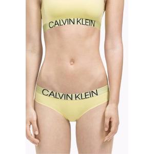 Calvin Klein Statement tanga - žlutá Velikost: L obraz